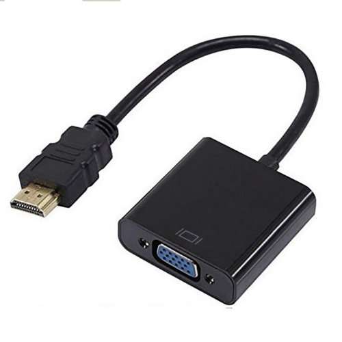 VGA to HDMI Adaptor - HDMI Male to VGA Female Cable Adaptor Converter