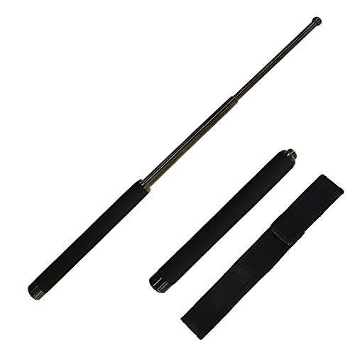 Long Heavy Duty Extendable Steel Tactical Police Type Combat Baton #No license required