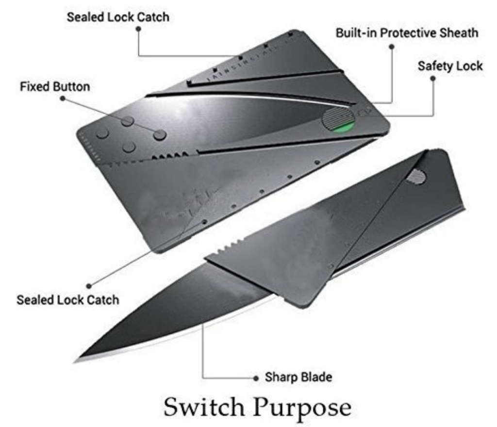 Credit Card Tactical Knife