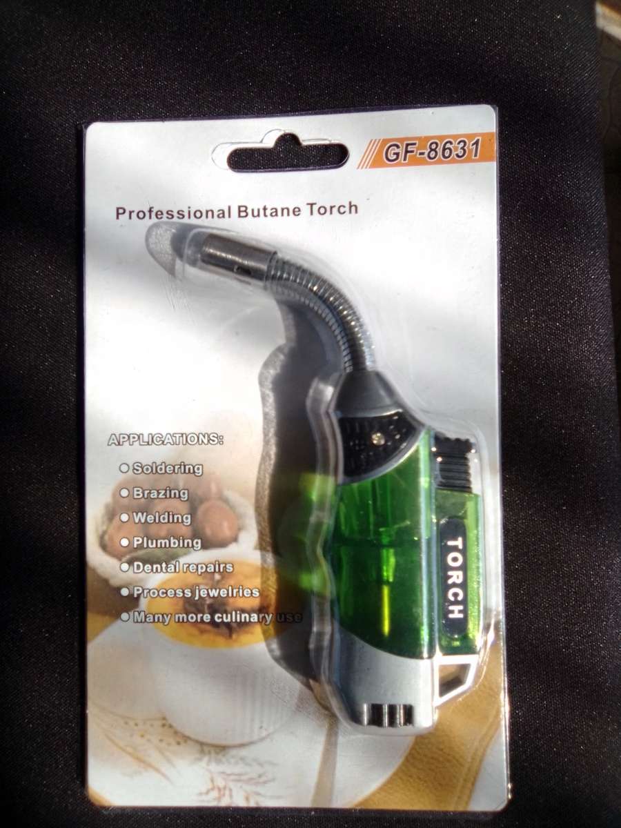 Professional Mini Butane Torch with free Gas included