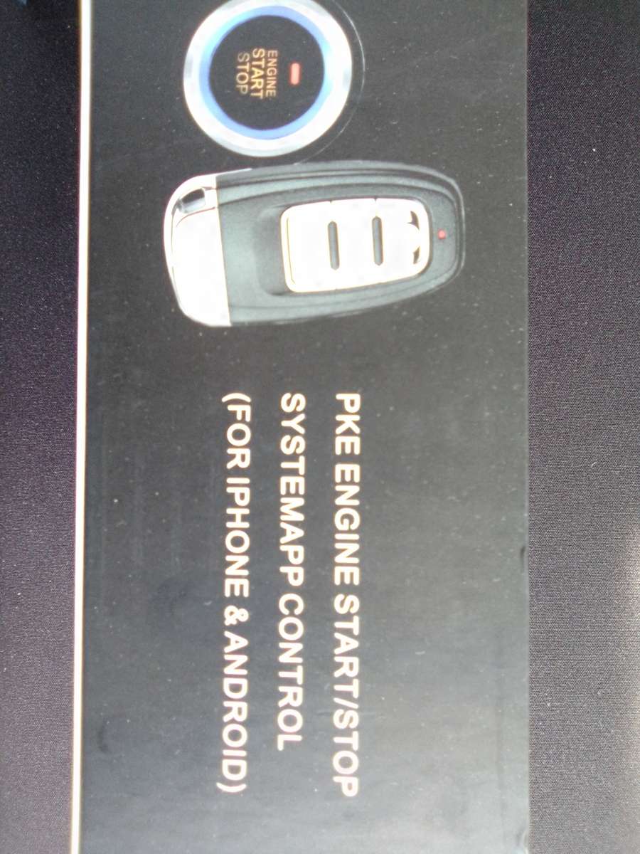 PKE WIRELESS ENGINE START/STOP SYSTEM