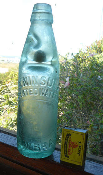 10 oz Codd for Peninsula Aerated Water Co