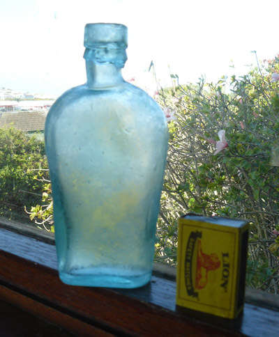 Coffin Shaped Flask for Brandy or Whiskey