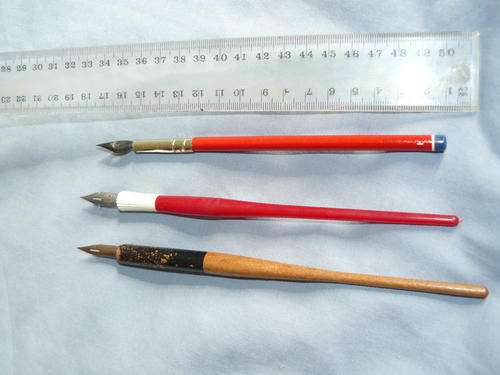 A Set of 3  Antique Dip Pens