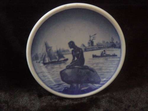 LANGELINIE MINIATURE PLATE 8 CM