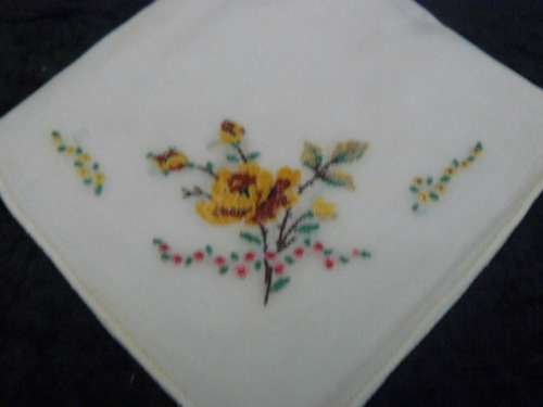 COTTON EMBROIDERED HANKIE