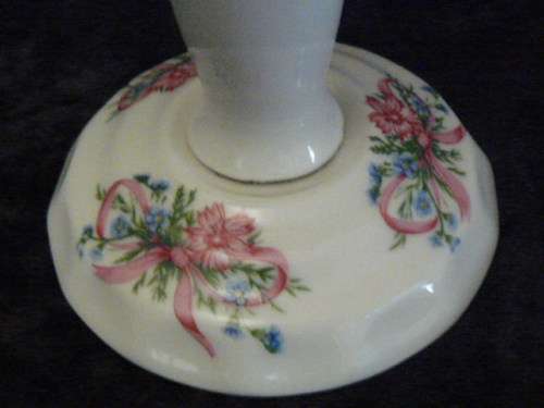 VINTAGE PORCELAIN STAND MIRROR