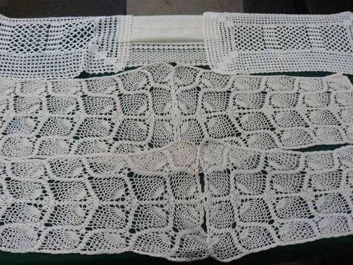 VINTAGE COTTON HAND MADE DOILLIES, CHAIR BACKS - PLEASE HAVE A LOOK  WOW!!!!@@@@!!!!