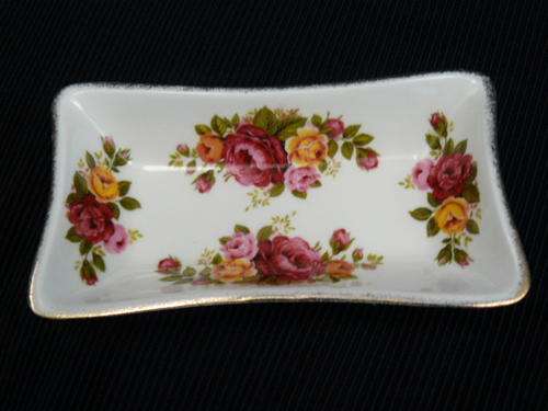 COTTOGE ROSE PIN DISH