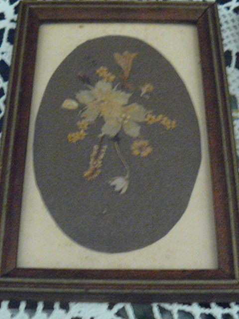 WOODEN VINTAGE FRAMES WITH GLASS X 3