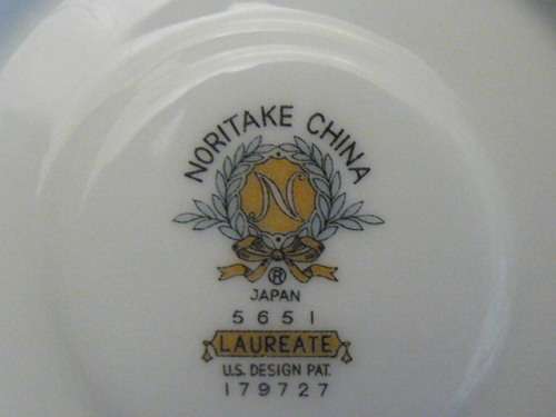 NORITAKE EXPRESSO CUPS ANS SAUCER X 6 LAUREATE