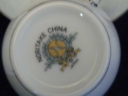 NORITAKE EXPRESSO CUPS ANS SAUCER X 6 LAUREATE