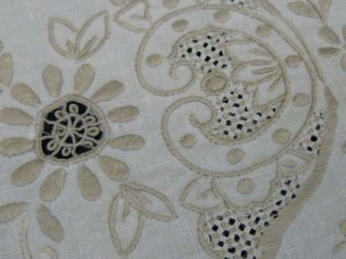 VINTAGE COTTON TRAY CLOTH LOVELY