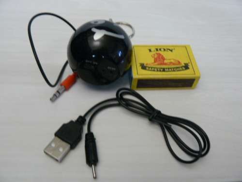 MINI RECHARGEABLE BOMB MUSIC SPEAKER