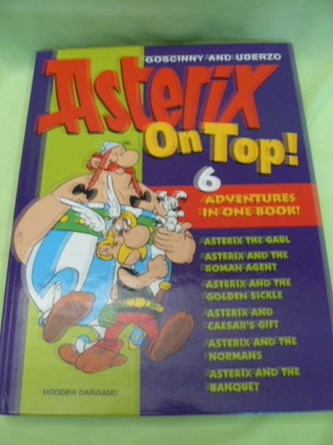 ASTERIX ON TOP X 6 ADVENTURES IN ONE HARD COVER BOOK