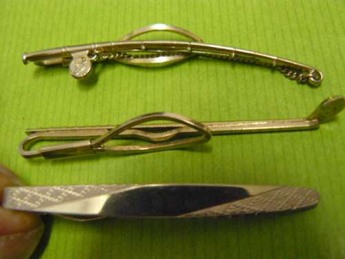 TIE CLIPS X 3