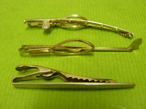 TIE CLIPS X 3