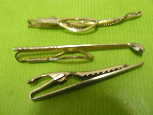 TIE CLIPS X 3