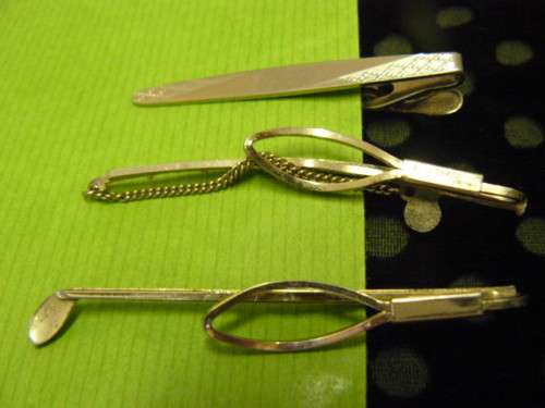 TIE CLIPS X 3