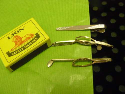 TIE CLIPS X 3