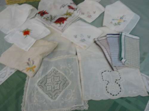 HANKIES LOT !@! + HANKIE BAG