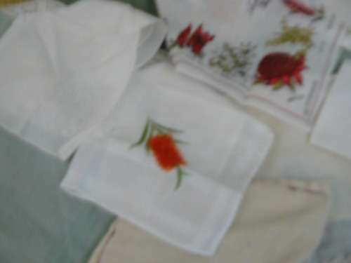 HANKIES LOT !@! + HANKIE BAG