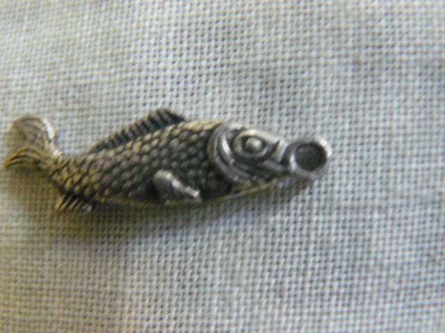 cute fish pendant and chain