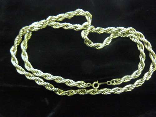 GOLD TONED CHAIN 60 CM