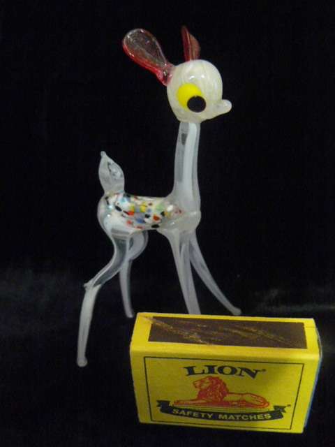 GLASS BAMBI - COULD BE MURANO !@!@!@!