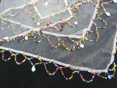 HAND BEADDED FOOD COVER NET