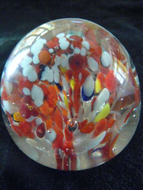 MURANO MULTI COLOR  PAPER WEIGHT