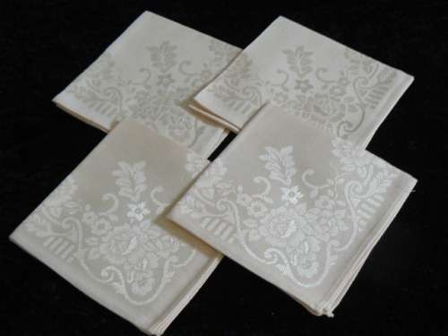 4 X DANMASK SERVIETTES PALE PINK