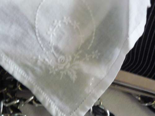 VINTAGE LIKE CLUTCH BAG AND FREE HANKIE