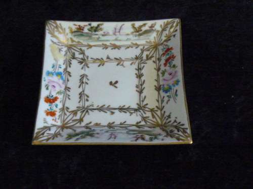 LIMOGES HAND PAINTED PIN DISH