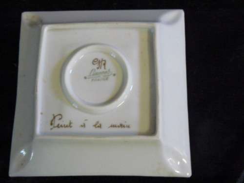 LIMOGES HAND PAINTED PIN DISH