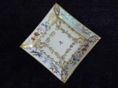 LIMOGES HAND PAINTED PIN DISH