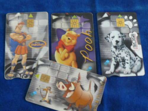 USED TELCOM PHONE CARDS