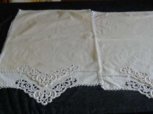 HAND CROCHETED CHAIR BACKS COTTON