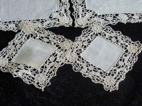8 X DOILIE SET LOVELYVINTAGE COTTON