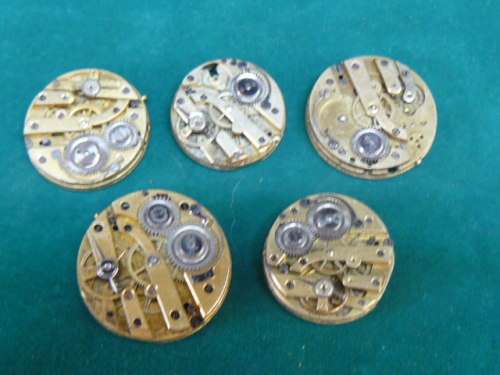 POCKET WATCH MOVEMENTS SOLD AS SPARES OR REPAIR