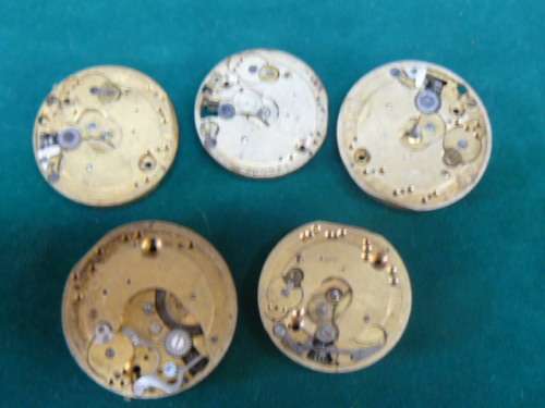 POCKET WATCH MOVEMENTS SOLD AS SPARES OR REPAIR