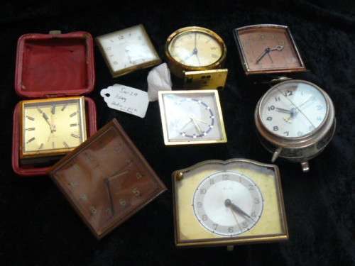 ALARM CLOCKS SOLD AS SPARES