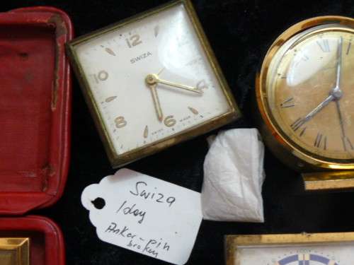 ALARM CLOCKS SOLD AS SPARES