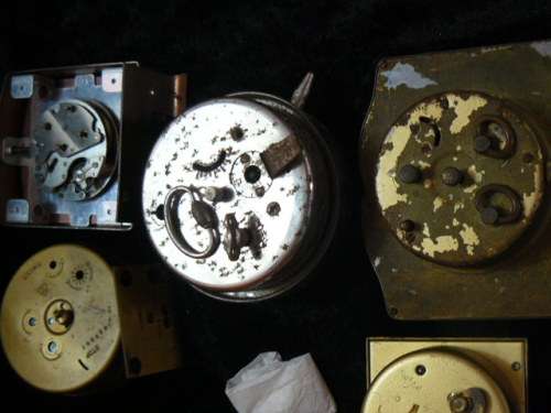 ALARM CLOCKS SOLD AS SPARES