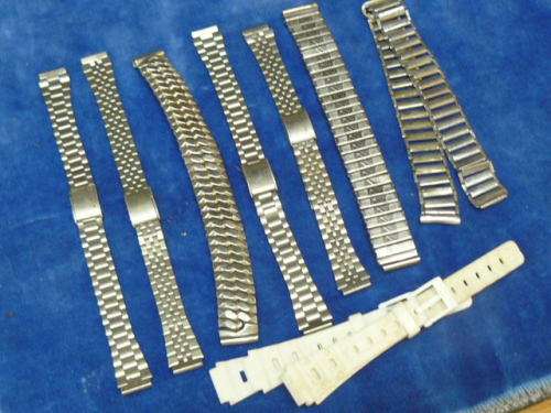 VARIOUS LOT OF WATCH STRAPS