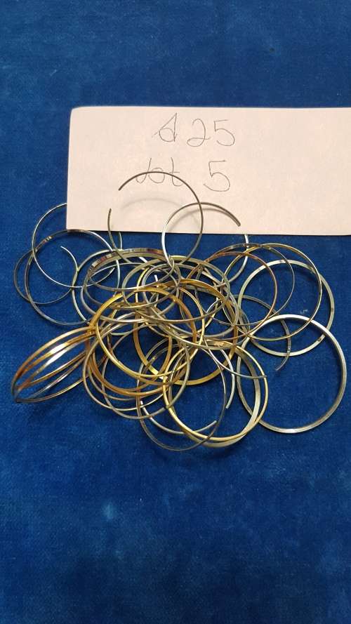 4 lots of different types of watch spares