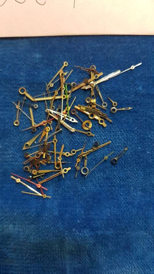 4 lots of different types of watch spares