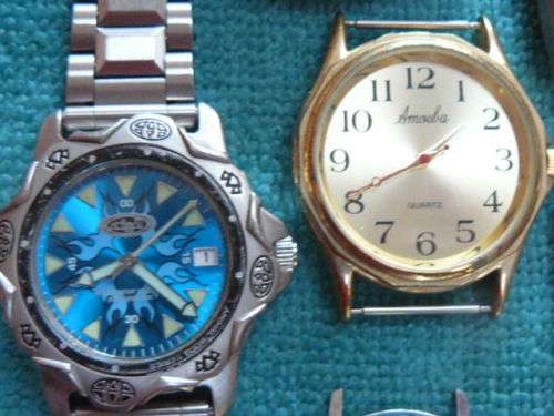 QUARTZ WATCHES SOLD AS SPARES