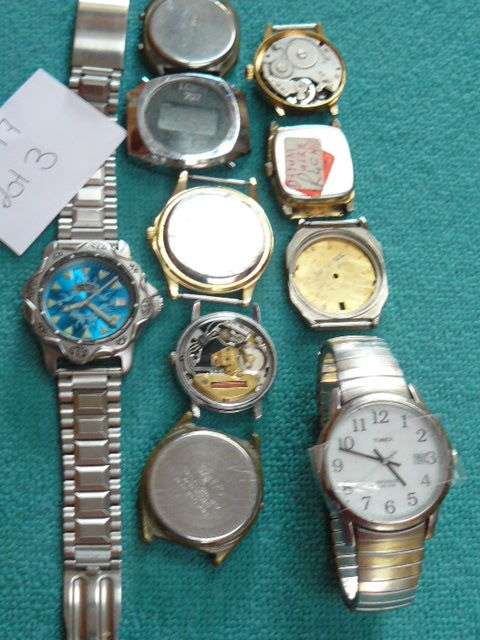 QUARTZ WATCHES SOLD AS SPARES