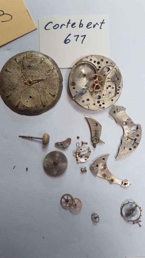 Lot of watch movements for repais or spares